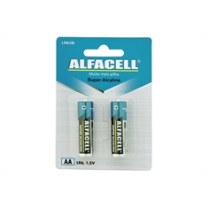 Pilhas Super Alcalina AA Pack c/2 - ALFACELL
